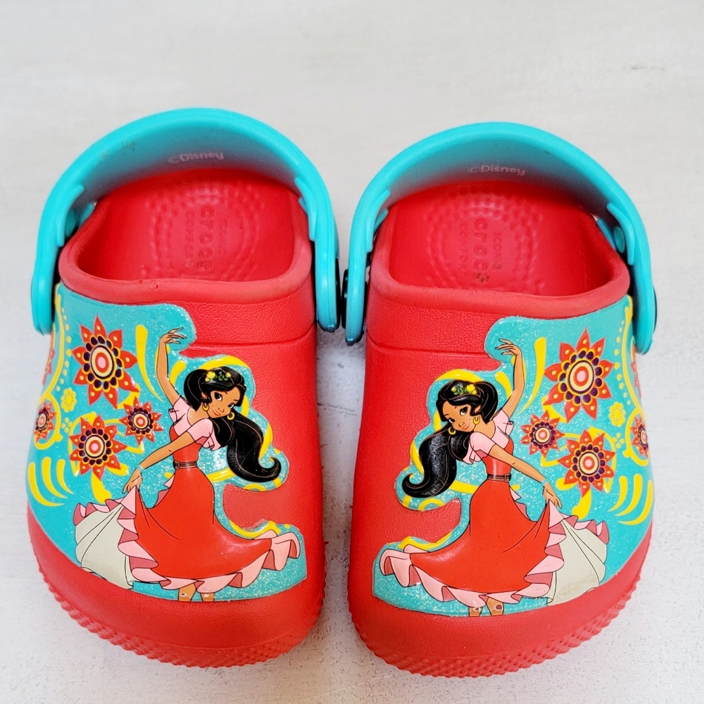 Crocs Elena of Avalor Size 5 excellent condition
